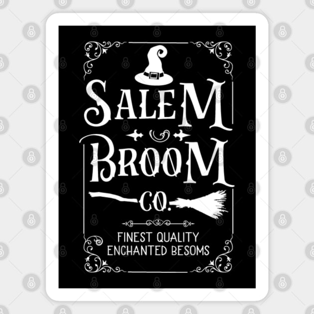 Salem broom co. Magnet by Peach Lily Rainbow